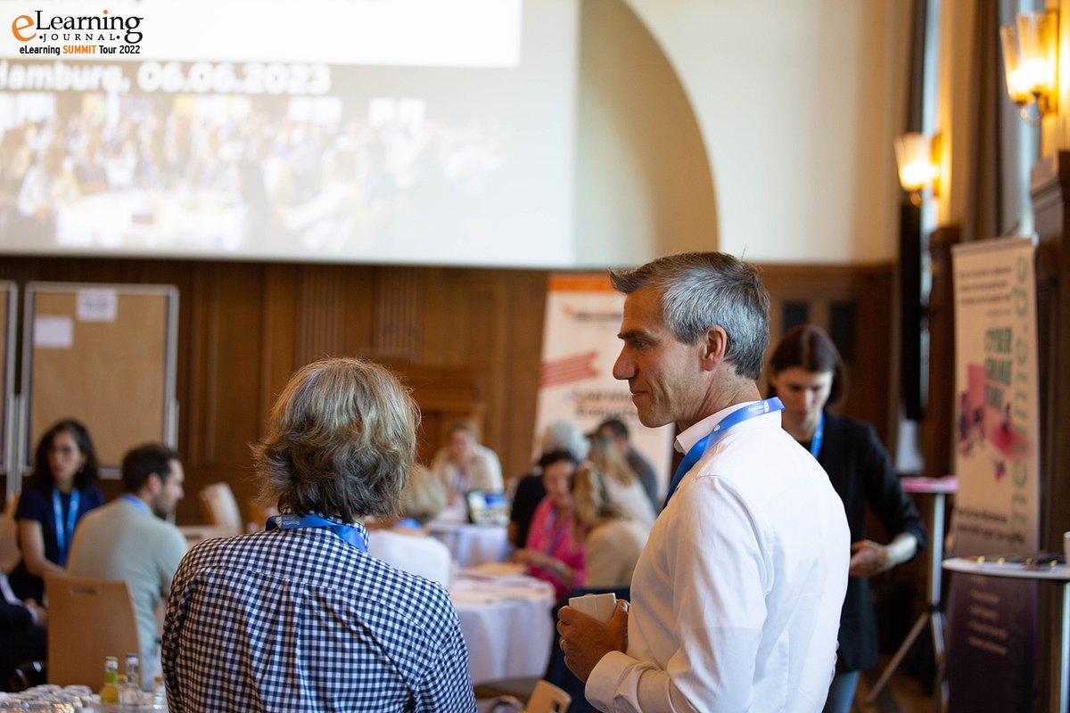 eLearningSUMMIT's tweet image. Wir bedanken uns ganz herzlich bei allen Teilnehmenden, der SUMMIT Tour-Station in Hamburg vom 6.6. Gleichzeitig blicken wir voller Vorfreude auf unsere nächsten Tour Stationen am 26. September in Stuttgart.
elearning-journal.com/est2023-bawu/

#eLearningJournal #summit2023 #eLearningSUMMIT