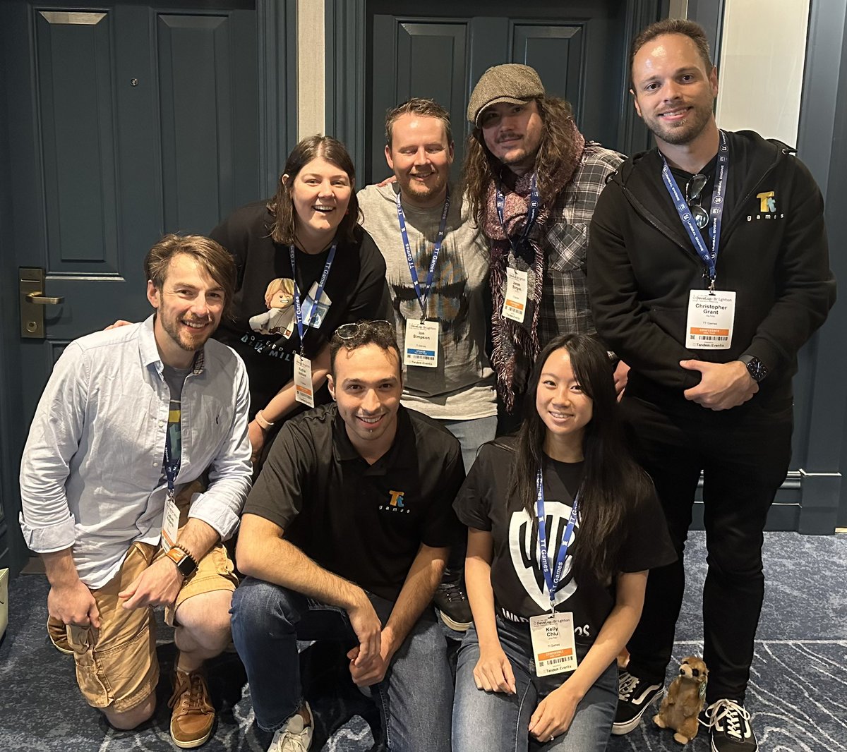 In case you’re trying to find us at <a href="/developconf/">Develop:Brighton 2025</a> , here’s what the <a href="/TTGames/">TT Games</a> crew look like! 

Say hi if you see any of us at the conference in Brighton today!