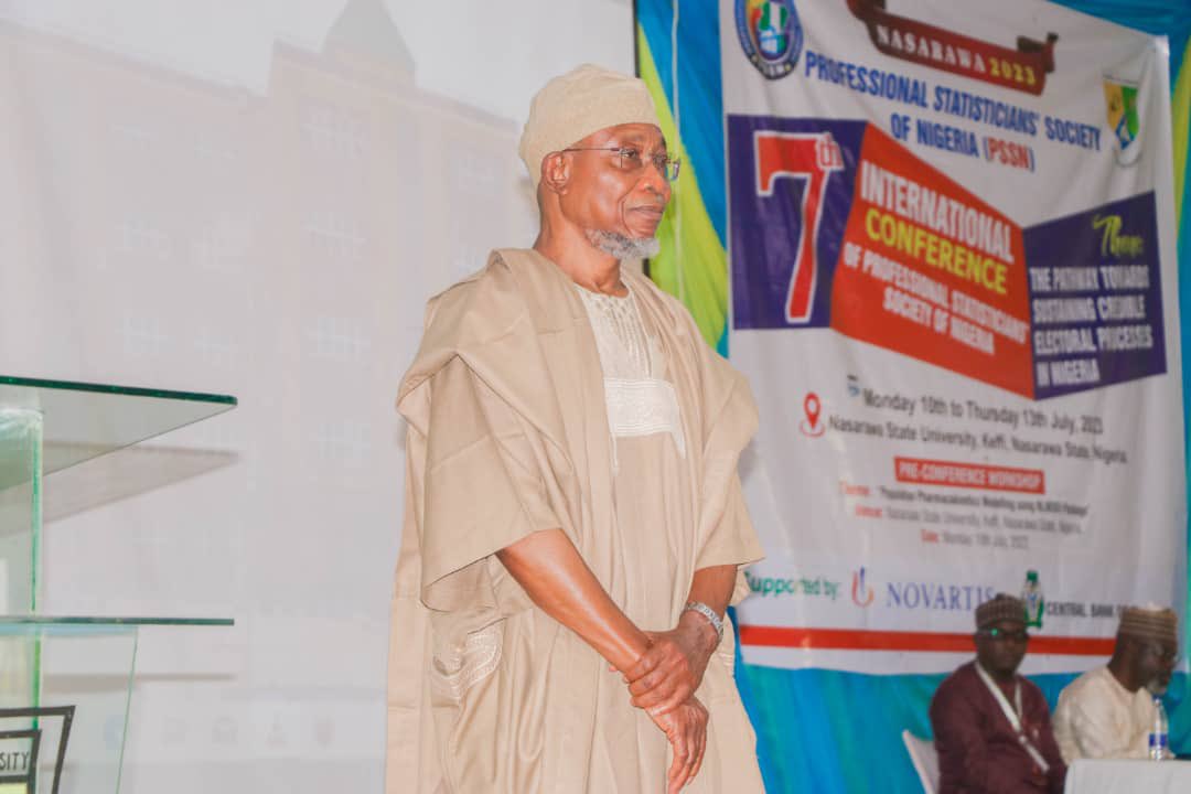 Rauf Aregbesola on Twitter: "Yesterday, I delivered the lead paper titled,  "Towards Free, Fair and Credible Elections” at the 7th International  Conference of the Professional Statisticians Society of Nigeria (PSSN),  which held