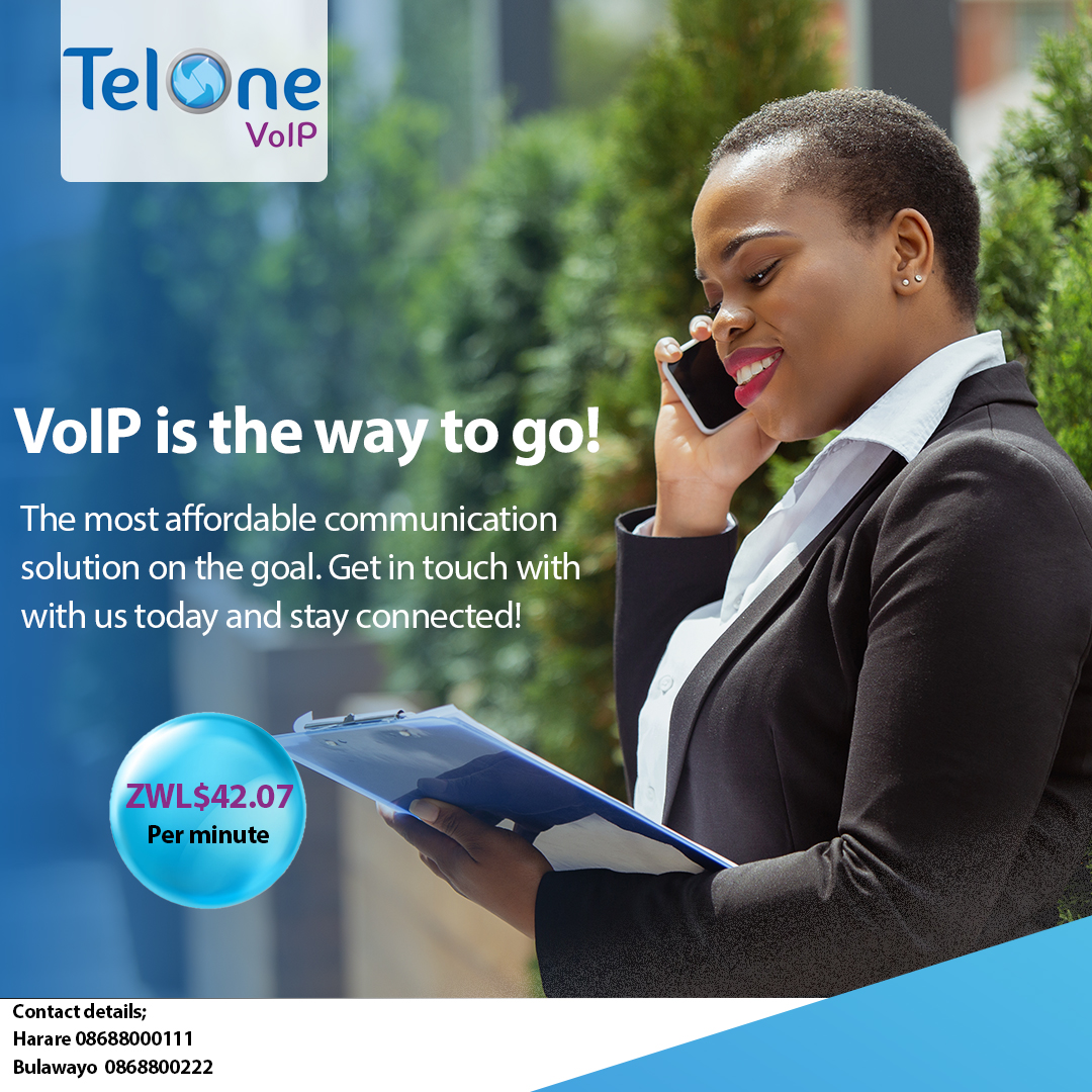 TelOneZW's tweet photo. The most affordable communication solution
on the goal. Get in touch with us today and stay
connected!
#TelOneVoIP
#TheFutureIsBetterTogether https://t.co/72qRvl661V
