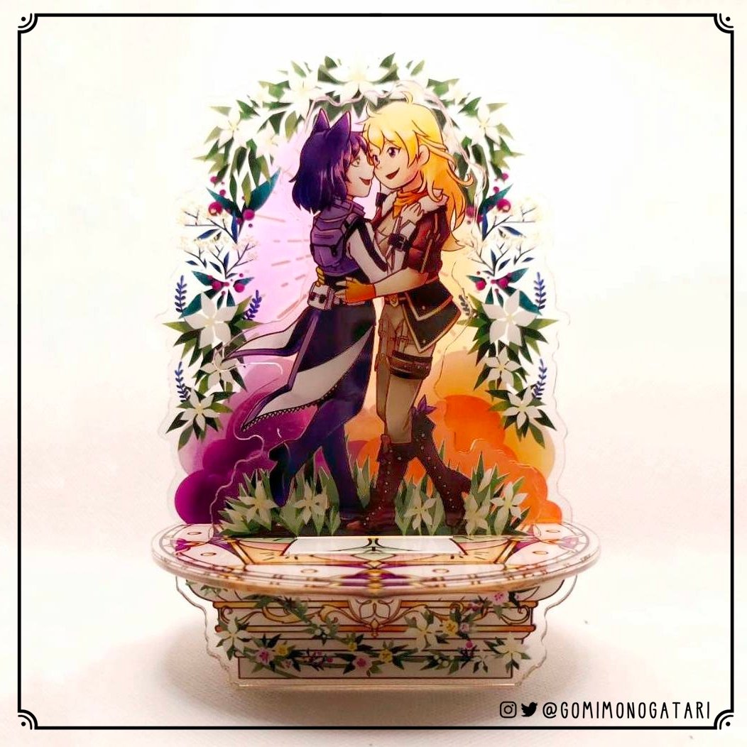 gomimonogatari's tweet photo. Custom acrylic standee commission for Amanda โจ
We're still open for commission, DM us for more info, or visit our site at https://t.co/QgO2YKeRbf ๐
#customacrylic #artcommission #gomimonogatari #chibiart #illustration #ใคใฉในใ #weddinggift #blake #yang #rwby #RWBYfanart https://t.co/04sL3ra65k