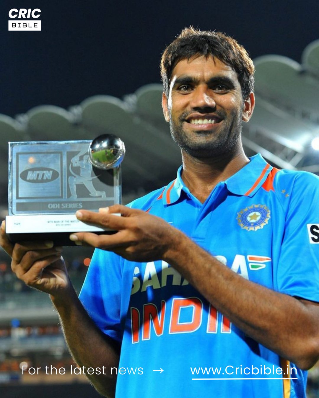 Happy 40th birthday to India\s unsung hero of the 2011 World Cup, Munaf Patel! 