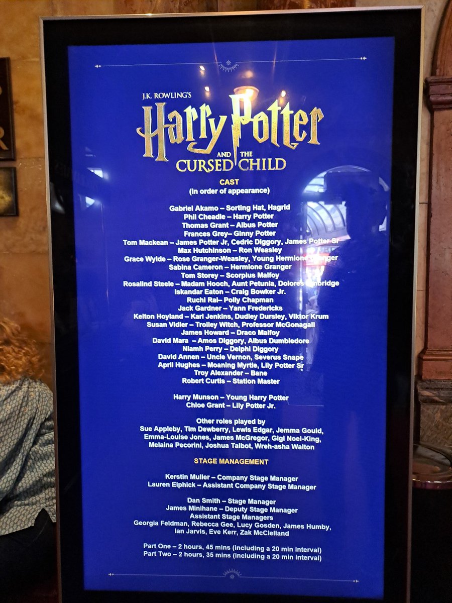 Cursed Child London Fans tweet media