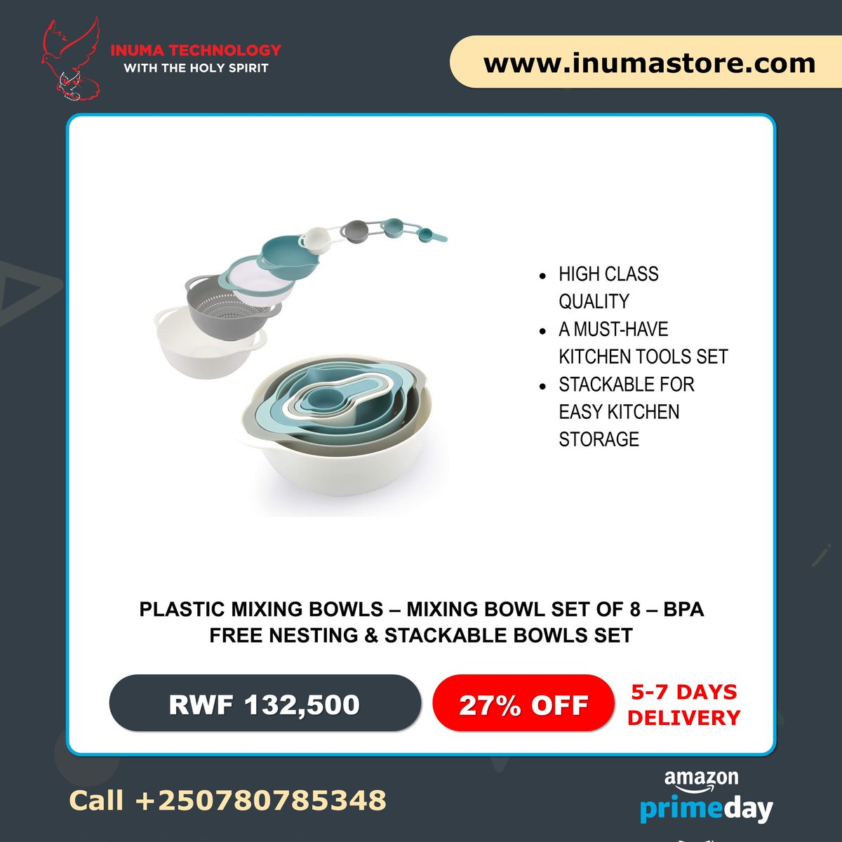 InumaTechnology's tweet image. #RwOT
We are on July 12th 🗓️ ? 

Typing.....

Typing......., .....

It&apos;s Prime day, and here are the latest and greatest prime deals   🛍️

Available on inumaStore.com 🛒till midnight 🕛, grab yours !
#PrimeDay2023