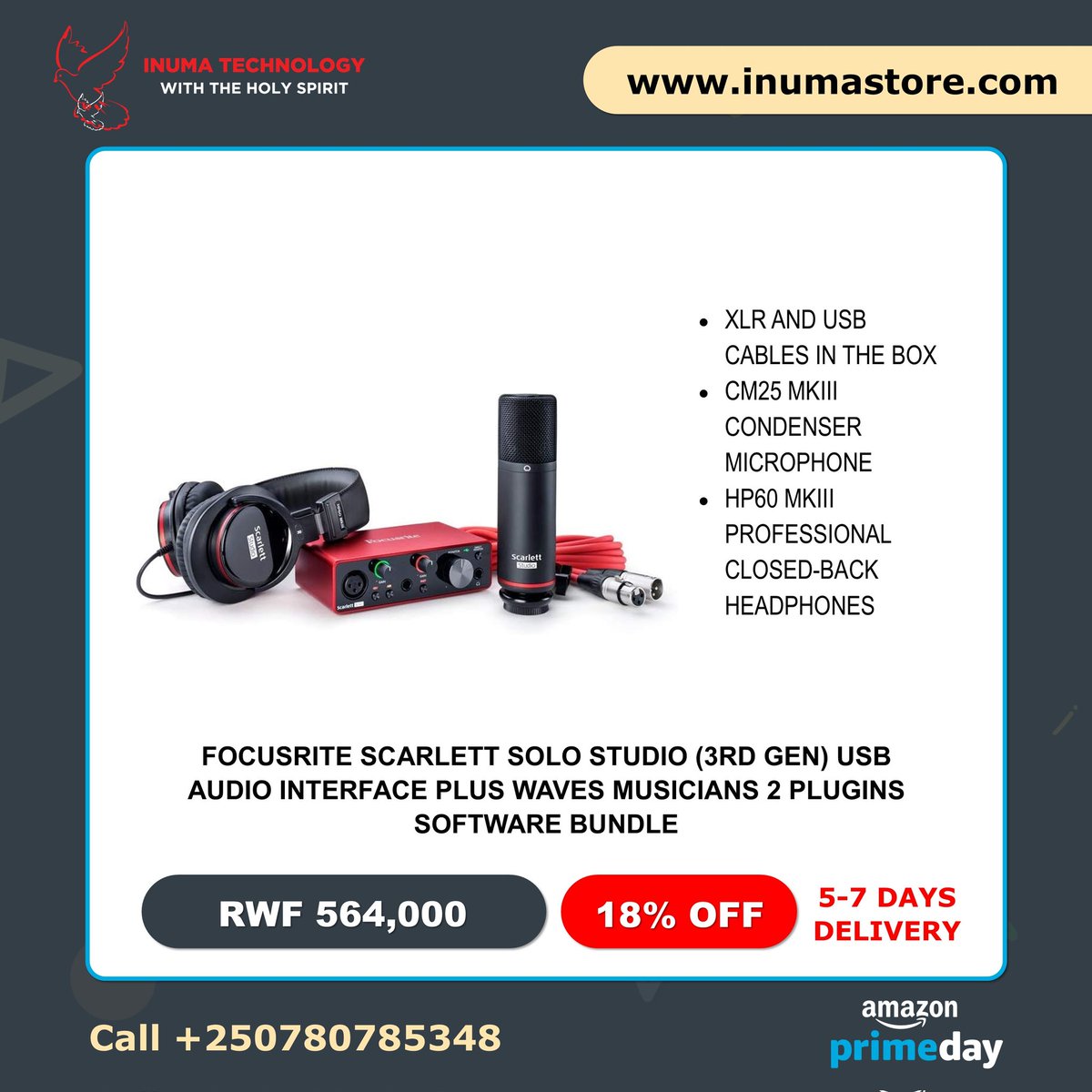 InumaTechnology's tweet image. #RwOT
We are on July 12th 🗓️ ? 

Typing.....

Typing......., .....

It&apos;s Prime day, and here are the latest and greatest prime deals   🛍️

Available on inumaStore.com 🛒till midnight 🕛, grab yours !
#PrimeDay2023