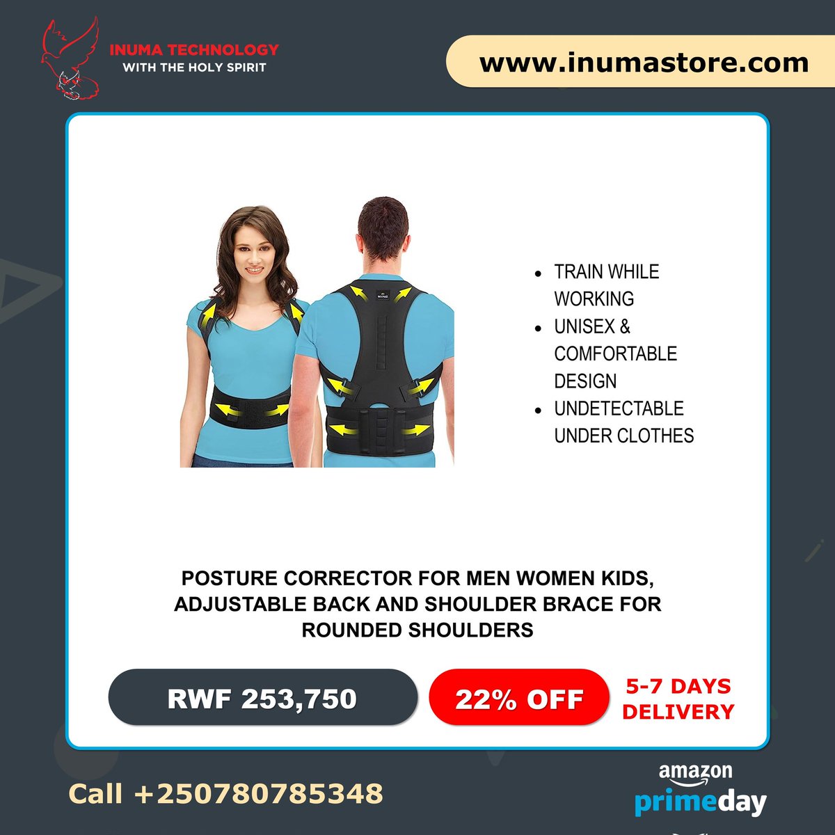 InumaTechnology's tweet image. #RwOT
We are on July 12th 🗓️ ? 

Typing.....

Typing......., .....

It&apos;s Prime day, and here are the latest and greatest prime deals   🛍️

Available on inumaStore.com 🛒till midnight 🕛, grab yours !
#PrimeDay2023