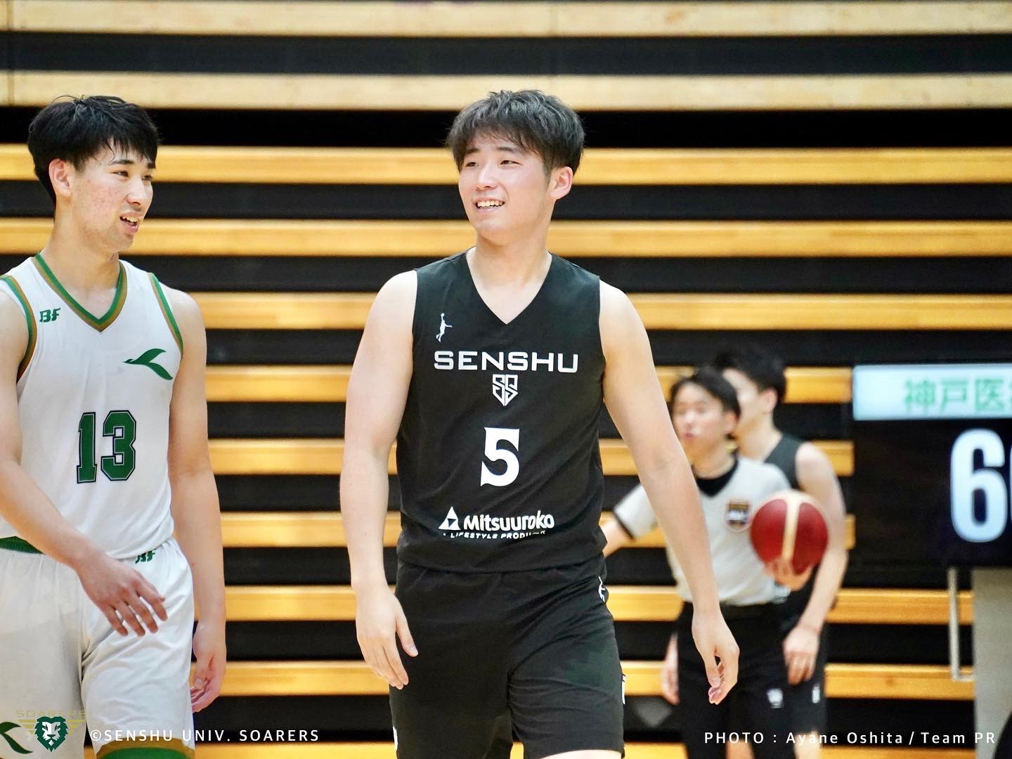 専修大学バスケ部チームTシャツ