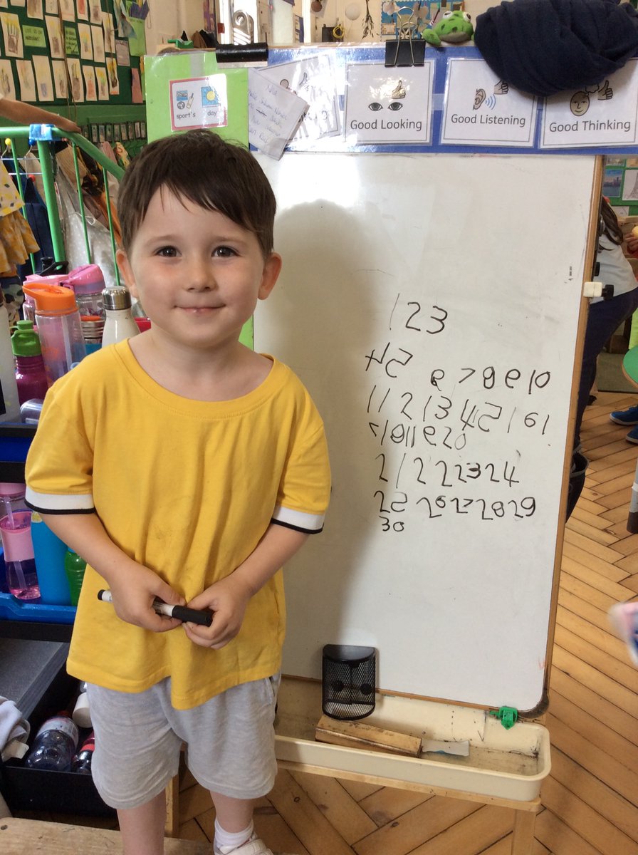 “I wrote all the numbers.”