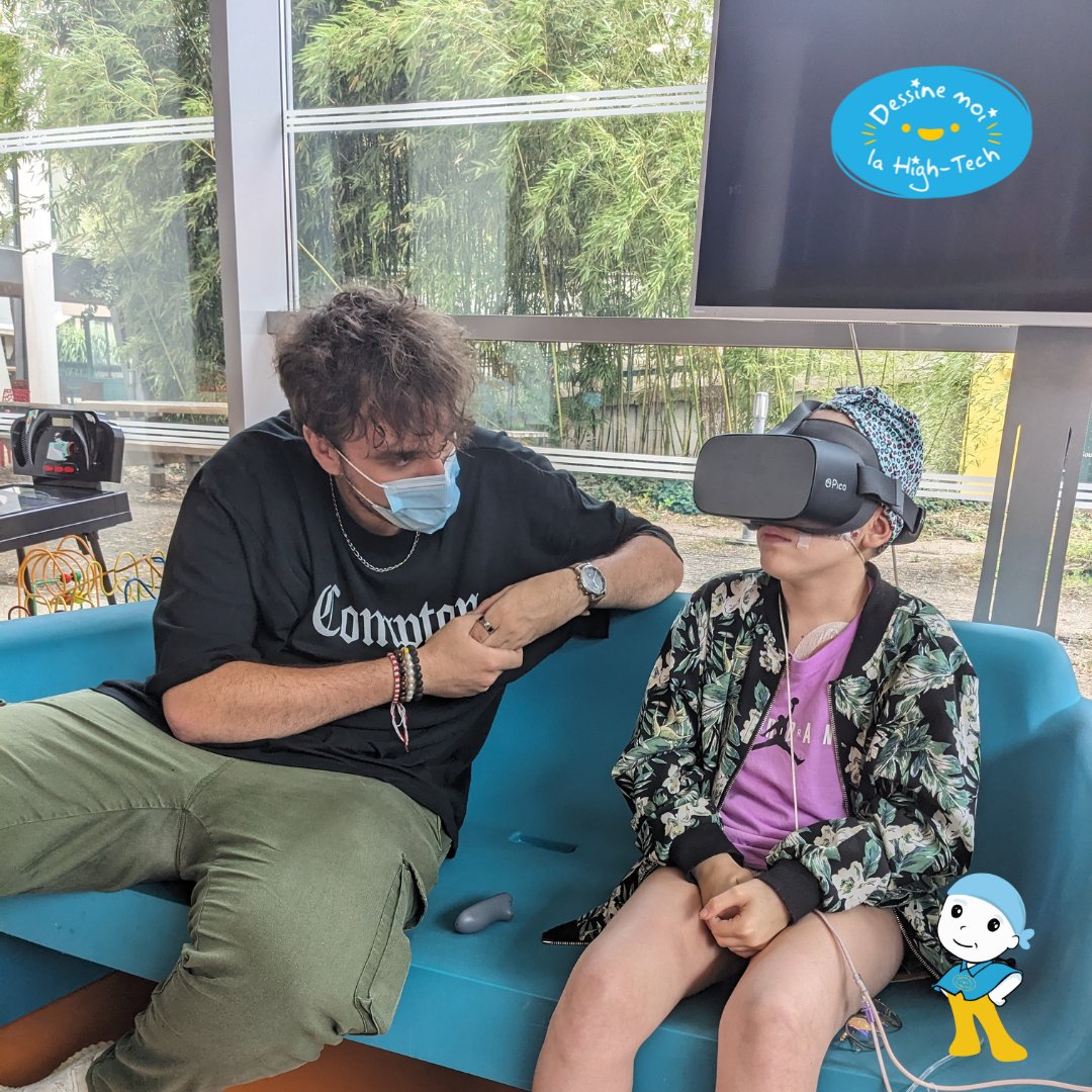 Dessine_moi_LHT's tweet photo. Quand un streamer au grand cœur se déplace voir les #enfants 💙

@idreau_ s’est rendu au @CLCCLeonBerard pour une intervention avec les bénévoles lyonnais 🙏

"Continuez comme ça, j'ai pu voir l'effet que ça a sur les enfants [...] ils peuvent sortir de leur bulle c'est top " 🤩 https://t.co/QM1bgr6Zqx