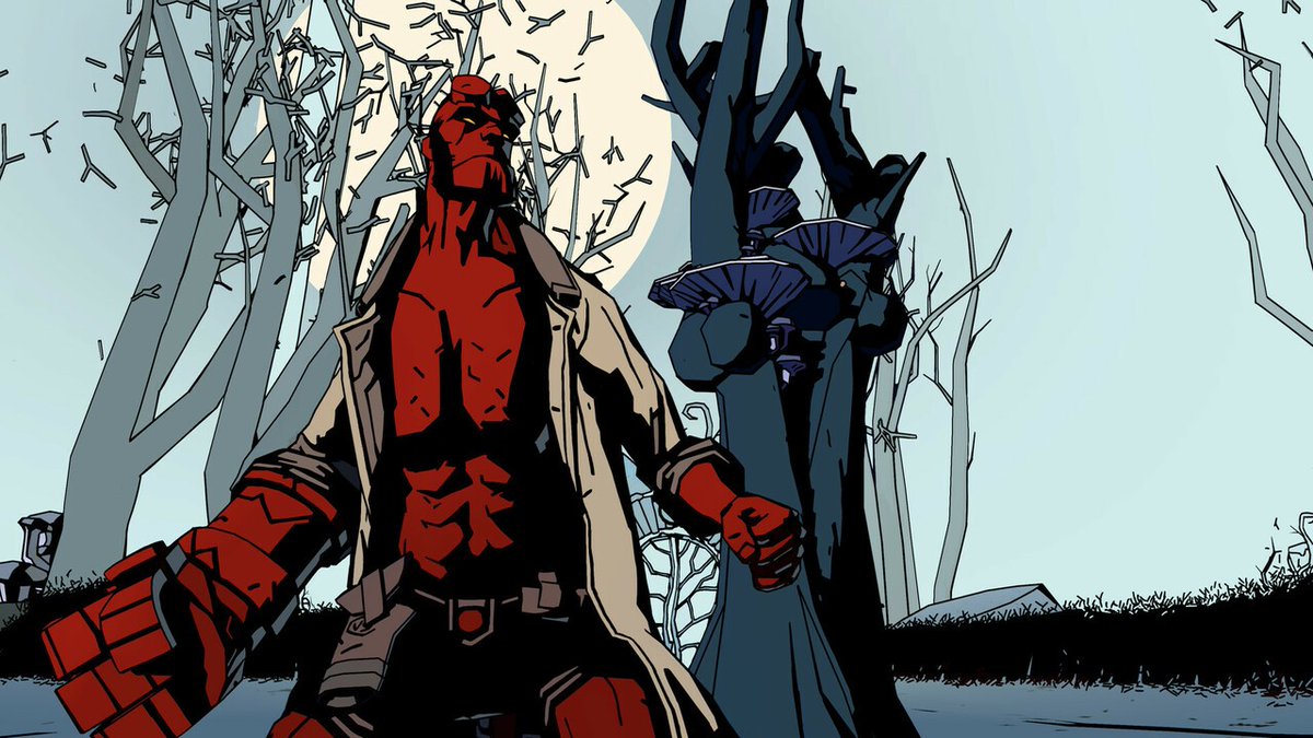 pushsquare's tweet photo. Hellboy: Web of Wyrd Looks Like a Comic Book Fan's Dream for PS5, PS4 https://t.co/wqhyul1NGq #Repost #GoodShepardEntertainment #PS5 #PS4 #Hellboy https://t.co/aQcZldIq7y