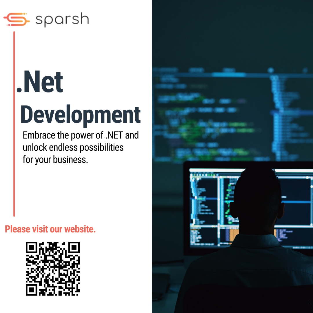 sparshcomtweets's tweet image. 🌐 Embrace the power of .NET and unlock endless possibilities for your business. Sparsh is your trusted partner for all your application development needs. 💼💻 #DotNetPower #DigitalTransformation #BusinessSuccess