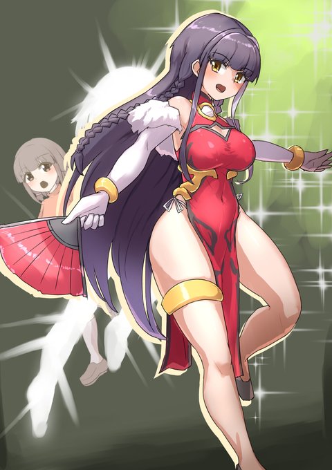 うちのオリジナル成長変身ヒロイン「黒暁羽ちゃん」を5か月ぶりくらいに描いたのでもう大分忘れていた 