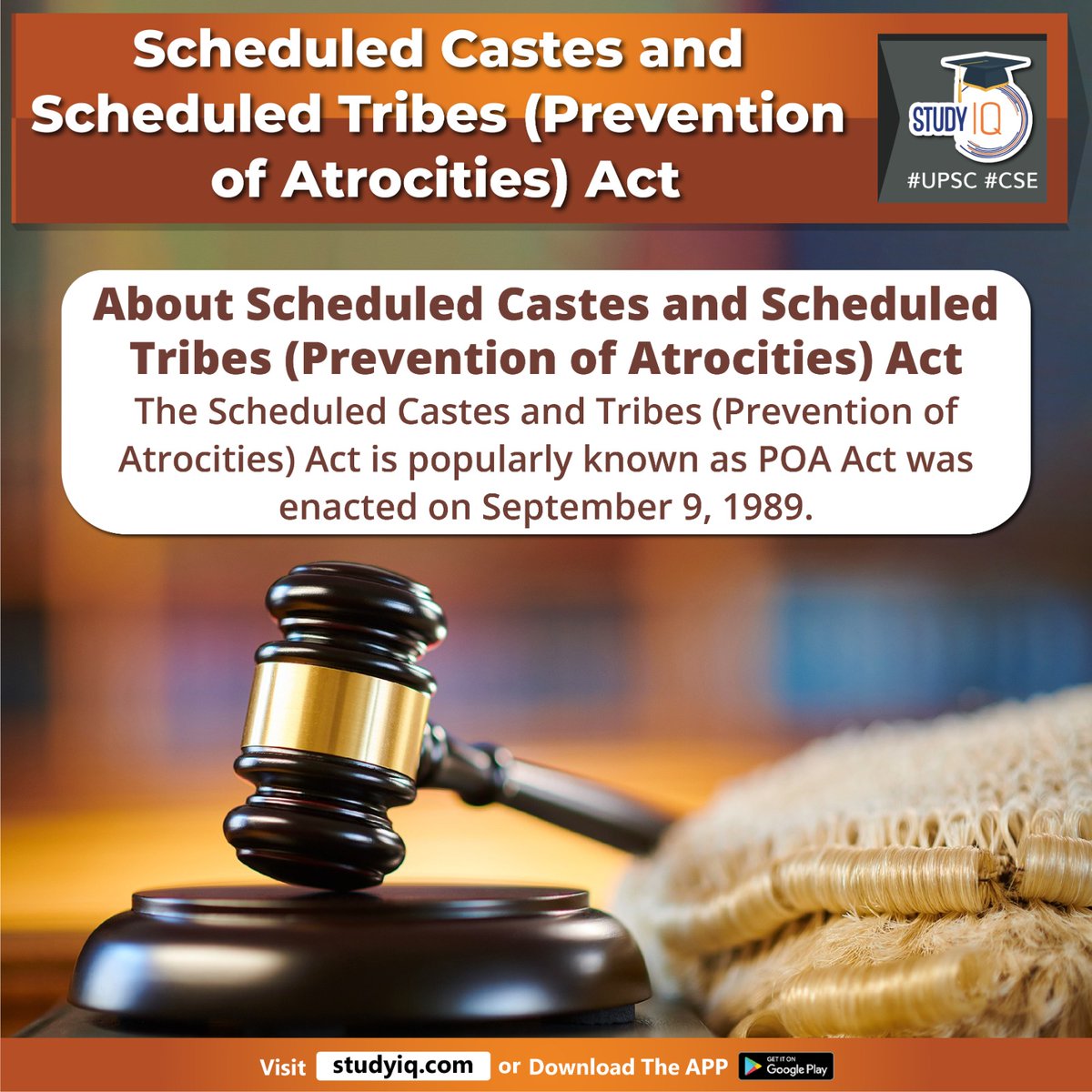 upsciq's tweet photo. Scheduled Castes and Scheduled Tribes (Prevention of Atrocities) Act
#scheduledcastes #scheduledtribes #scact #stact #preventionofatrocities #supremecourt #shajanskaria #poaact #marginalisedcommunites #whyinnews #sccommunity #stcommunity #criminaloffences #upsc #cse #ips #ias https://t.co/DRmJV3Px2g
