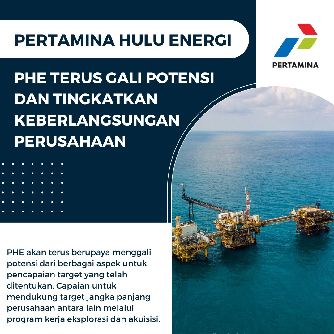 nadiapurwati89's tweet photo. PHE akan terus berupaya menggali potensi dari berbagai aspek untuk pencapaian target yang telah ditentukan. Capaian untuk mendukung target jangka panjang perusahaan antara lain melalui program kerja eksplorasi dan akuisisi. #DukungIPOPHE #pertamina #ptphe https://t.co/jyaMgsCBNp