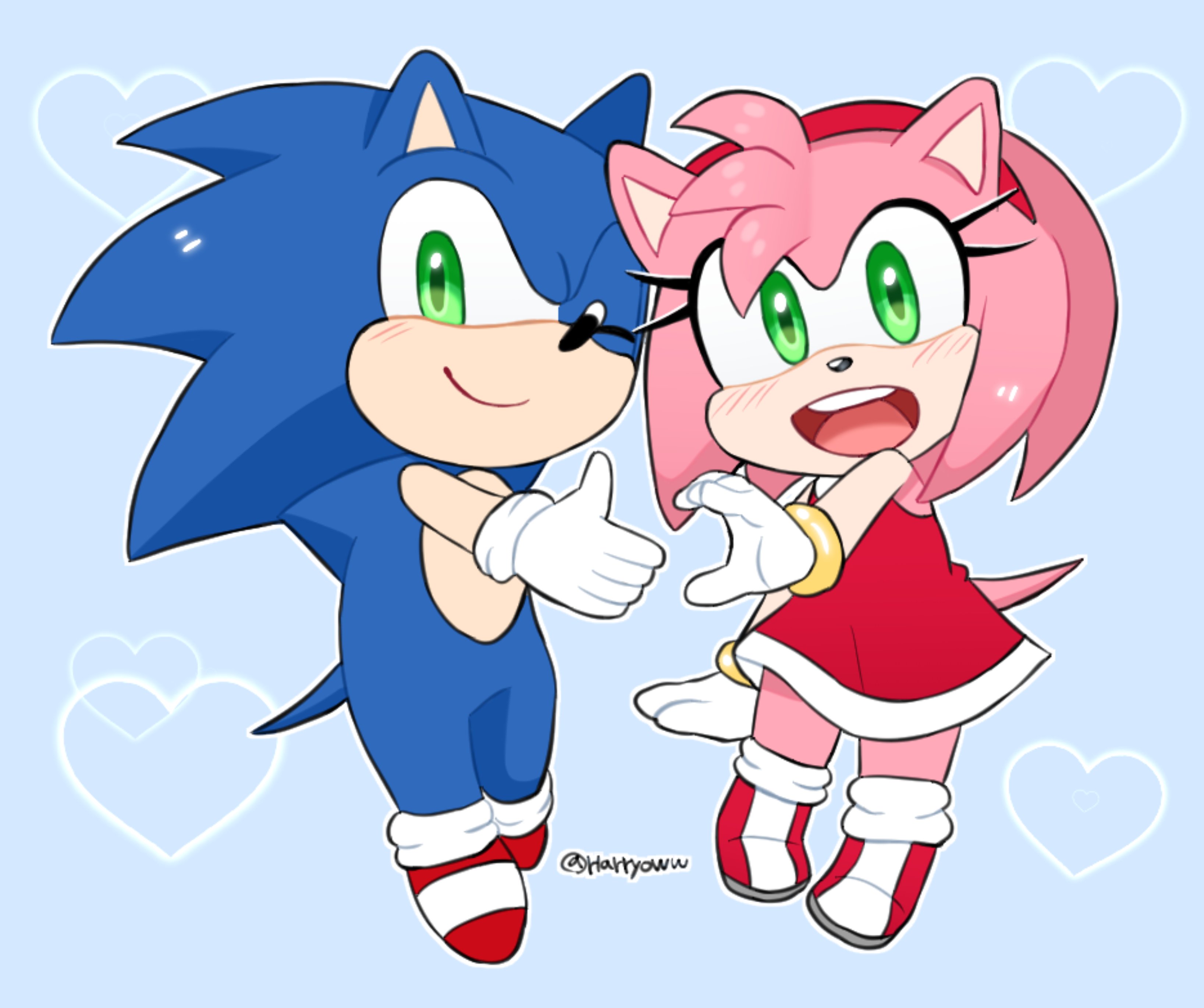 ꜱᴜᴄʜᴏ•comms open on X: Classic sonamy  / X