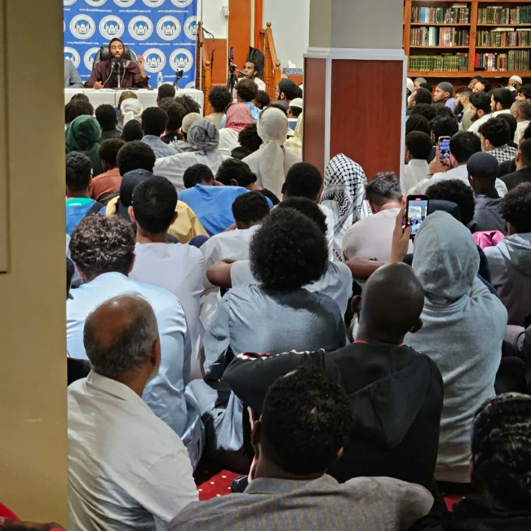 KhalidMosque's tweet image. Here are some highlights from Shaykh Abu Taymiyyah's last night lecture at KhalidMosque.
We had a full house last night for our lecture. Thank you for attending last night's program.
#islamicreminder #islamiclecture #mosque #masjid
#Islam
@AhmedAbuIlyas @AbuTaymiyyahMJ