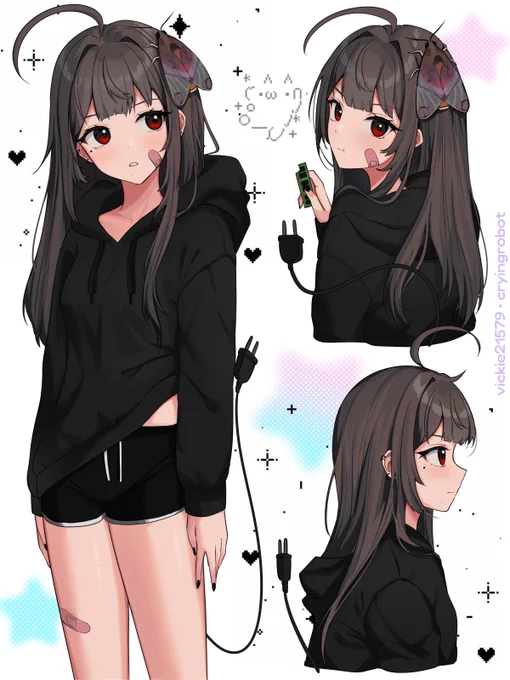 hello! ヾ(•ω•`) i'm Vickie; a freelance illustrator who loves drawing a lot of things, especially fan art and OCs! #PortfolioDay