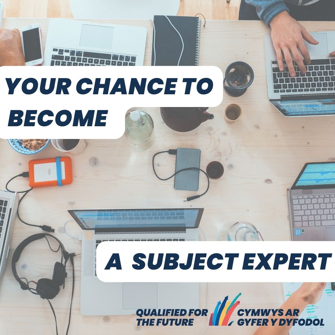 In September we’ll be launching a unique opportunity for you to become a subject expert and help us to approve an exciting new suite of Made-for-Wales qualifications.

Sign up to receive an alert when the applications are open ⬇️

orlo.uk/0wOxG