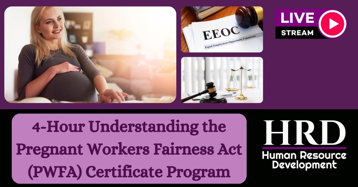 With the Pregnant Workers Fairness Act going into effect soon (June 27th, 2023), it’s crucial to be well-prepared and informed about the new legal requirements and responsibilities it brings. Our comprehensive 4-hour training course will equip you with

hrdevelop.com/4-hour-underst…