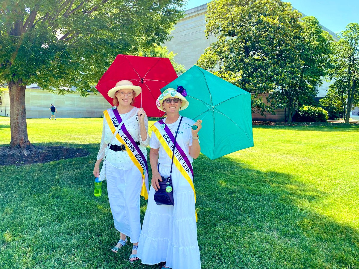 Nearly time to dust off the #Suffragist gear & head to #SenecaFallsNY for the #ERACentennial Conference

They were flawed people, just like us, but our foremothers moved the dial ⏩ on human rights. Now I t’s our turn.

We can bow to history & not be bound by it. 
#ERANow #mnleg
