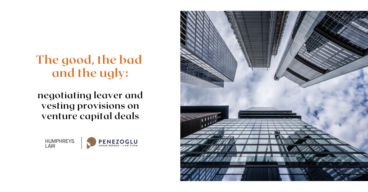 PenezogluLaw's tweet photo. We are happy to share that our Founding Partner Özlem Bulut Penezoğlu and Associate Ayşe Burçak Çoğ contributed to Humphreys Law guide to leaver and vesting provisions on VC deals. Check out the full entry from the following link https://t.co/7X0zf3tfWw #Penezoglu #lawfirm #HLaw https://t.co/Za5ouRXeIO