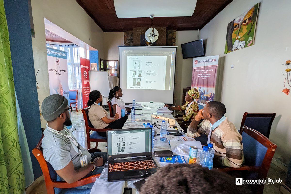 AL DRC has been hard at work training the latest cohort of their Film Fellowship. The five fellows, 3 women and 2 men, were selected from the North & South Kivu provinces.

We are excited to see the films they create!

#FilmFellowship
#FightAgainstCorruption
#ElectoralIntegrity