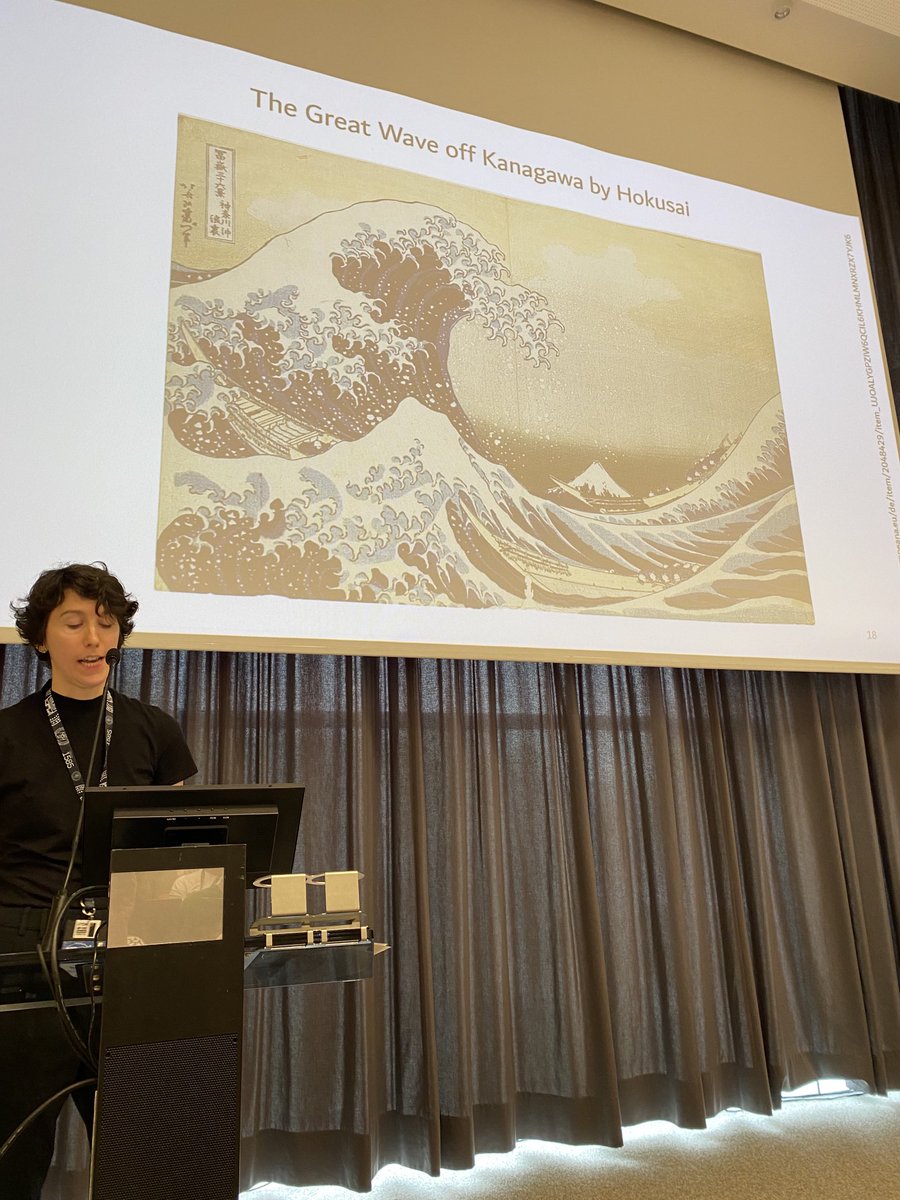 Great panel SP-W3C Rabea Kleymann #DH2023 stressing the constructivist presuppositions in DH , perils in light of disinformation, overlooking the materiality and political