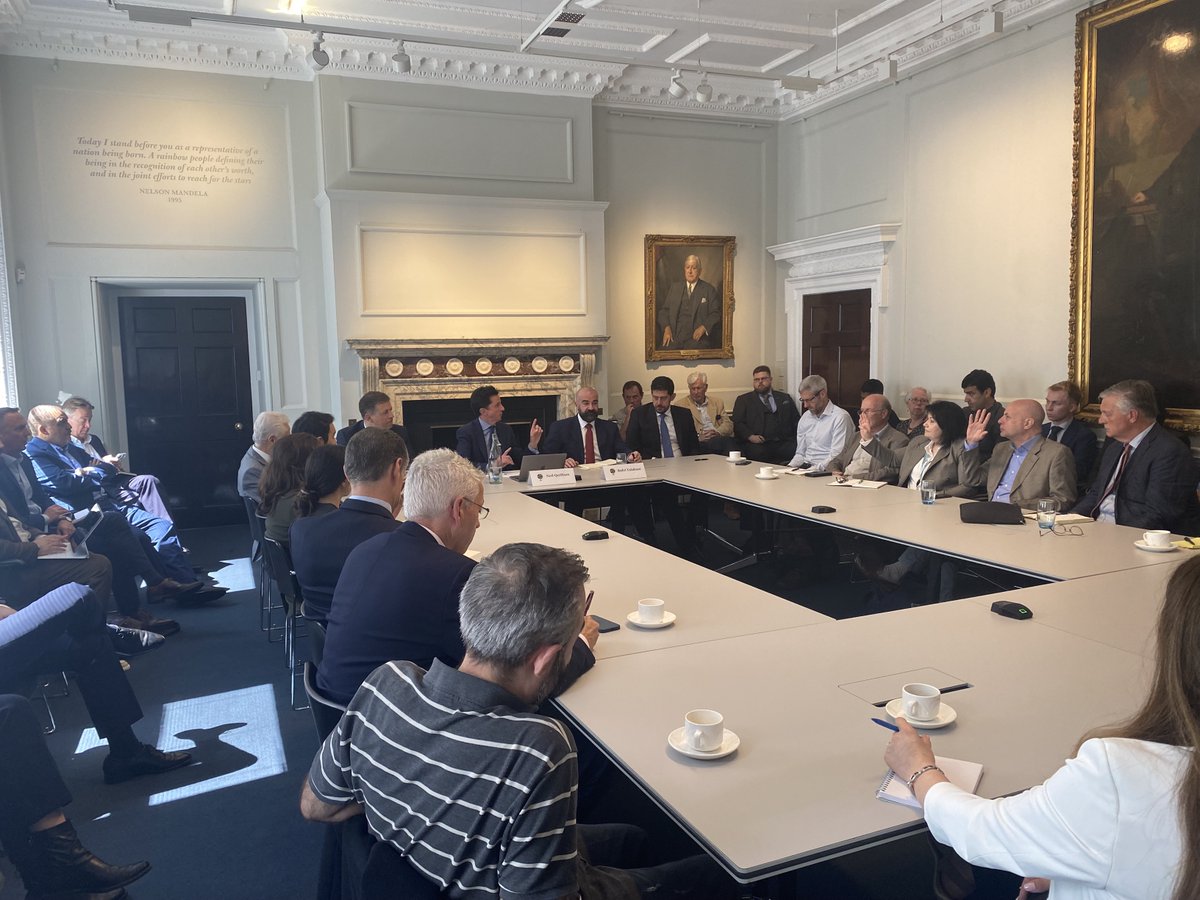 Today, the #IraqInitiative welcomed <a href="/Bafeltalabani/">Bafel Jalal Talabani</a> to <a href="/ChathamHouse/">Chatham House</a> for a discussion on the evolving internal and external dynamics in Iraq's Kurdistan Region, the future of the power-sharing agreement, and what can be done to get the KRI's economy and politics back on track.