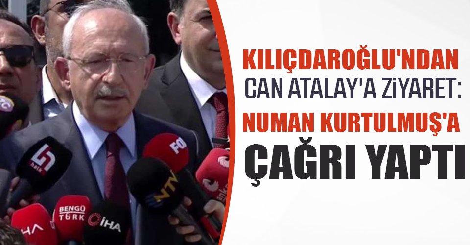 Kılıçdaroğlu'ndan Can Atalay'a ziyaret: TBMM Başkanı Numan Kurtulmuş'a çağrı yaptı gazetekritik.com/gundem/kilicda…