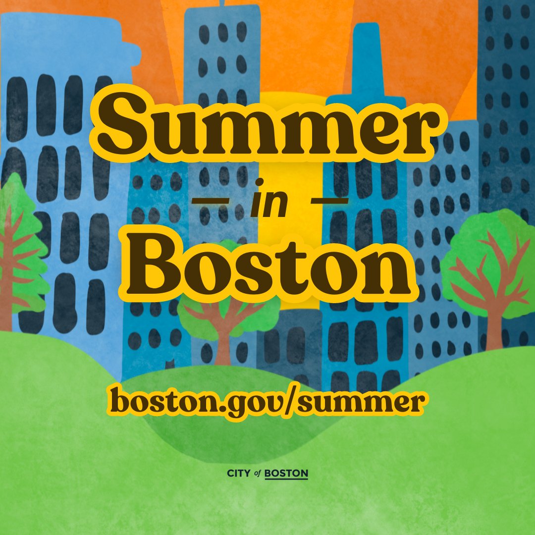 Are you ready to have the best summer ever? Check out our Summer in Boston guide for everything you need to stay cool and have fun this summer! ✌️Events 💦 Staying cool 🎨 Programs & activities 🎾 Youth sports 🦺 Summer safety & more! ☀️ boston.gov/summer