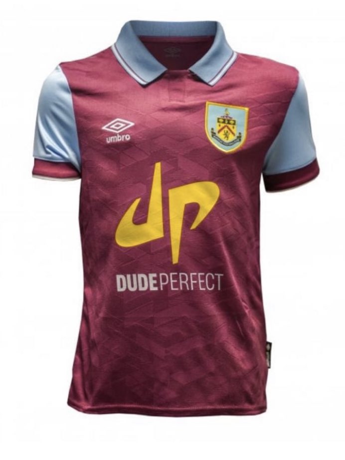 Burnley F.C. and Dude Perfect ink shirt partnership