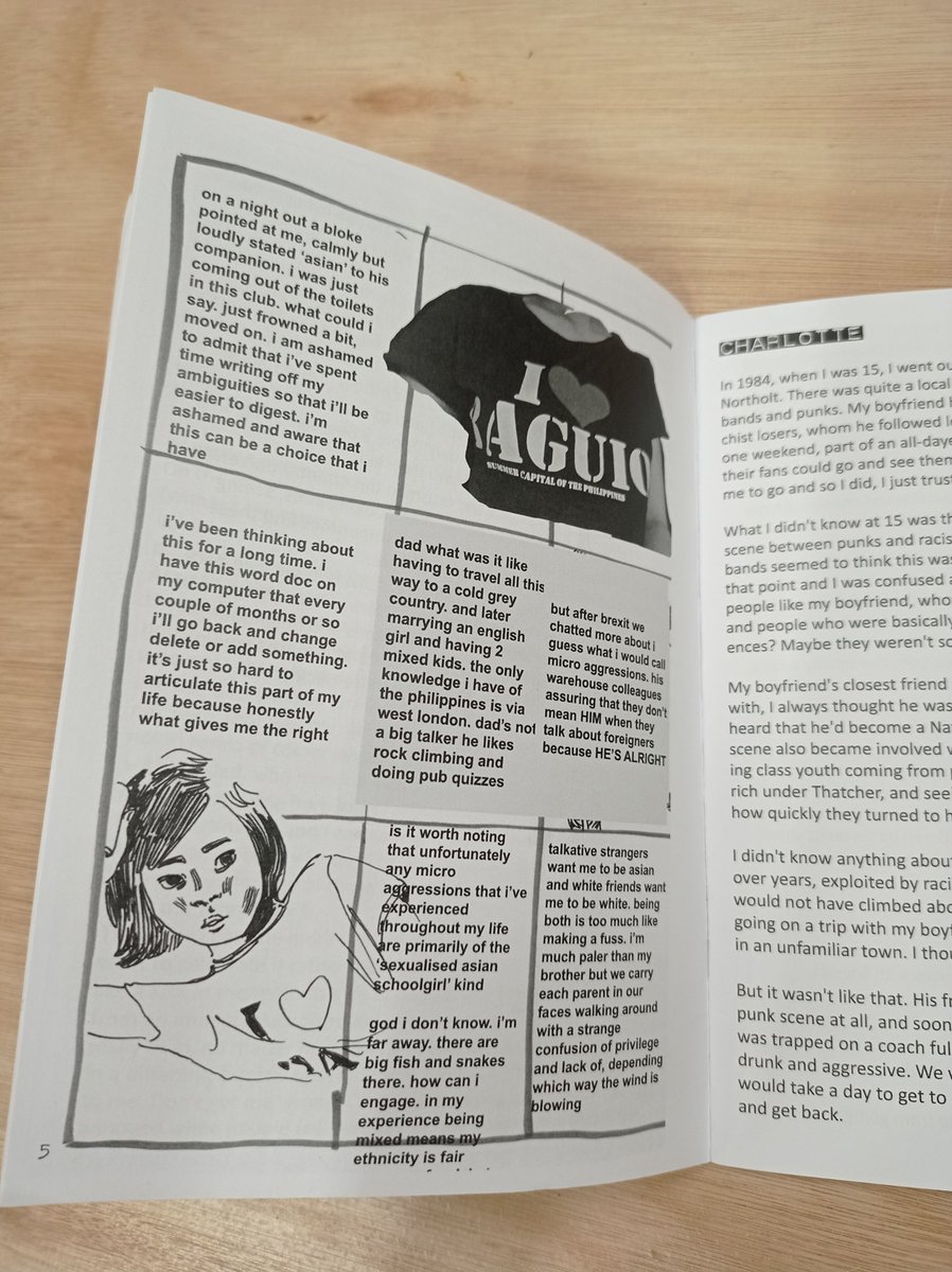 📚 Zine Spotlight🌟
 
Check out this week's staff pick, recommended by Vivien who works as an Academic Skills Consultant here at Salford.
 
"My recommendation is 'Poor lass' (issue 7) which is about different people's experiences of racism-one in which the writer found themselves