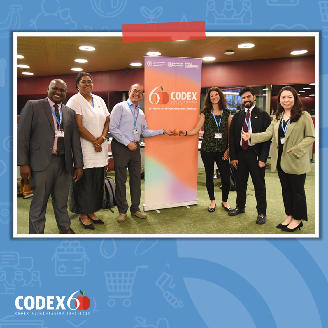 FAOWHOCodex's tweet photo. 📸 | There are 6 regional groupings in Codex:
CCAFRICA
CCASIA
CCEURO
CCLAC
CCNE
CCNASWP
👉We caught up with all 6 coordinators at #CCEXEC84 and they stressed the need for active participation from their Members to ensure the regional voice on standards and #FoodSafety is heard. https://t.co/rCMum2Sh4c