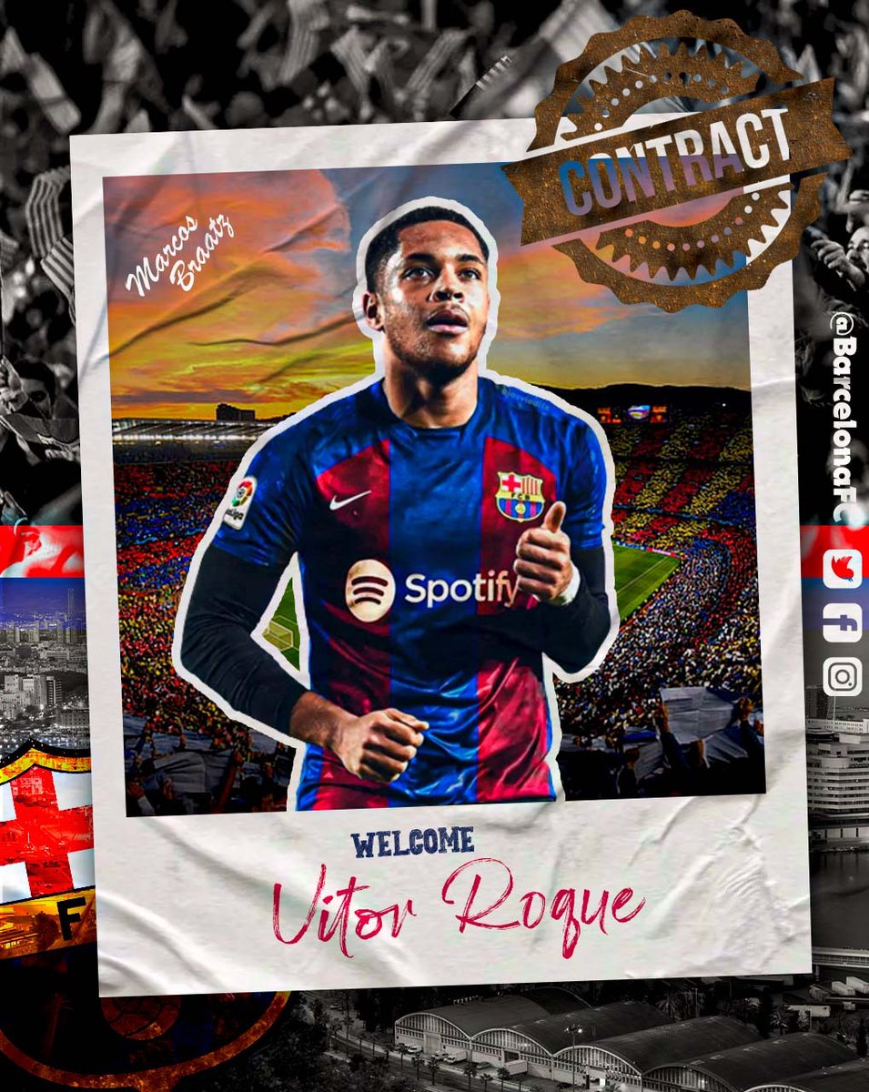 BraatzDesigner's tweet photo. Arte - Vitor Roque
#Barcelona #BarcelonaSC #vitorroque #vitoroque #LALIGA https://t.co/LDZ7tlUsgQ