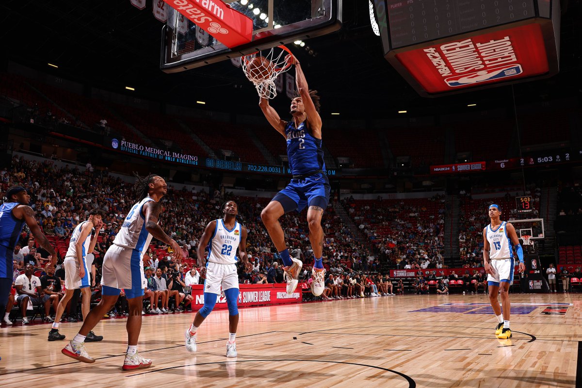 For @mavsmoneyball:

Dereck Lively’s hand strength in summer league is a positive for the Mavericks https://t.co/pQ0NygOdlZ https://t.co/RPaI6zkrKl