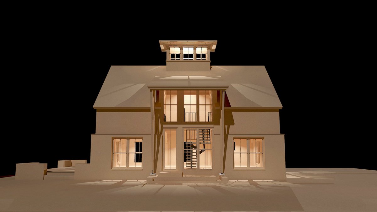 reillydesign's tweet image. #architecturalmodel #timberframe #barnhome