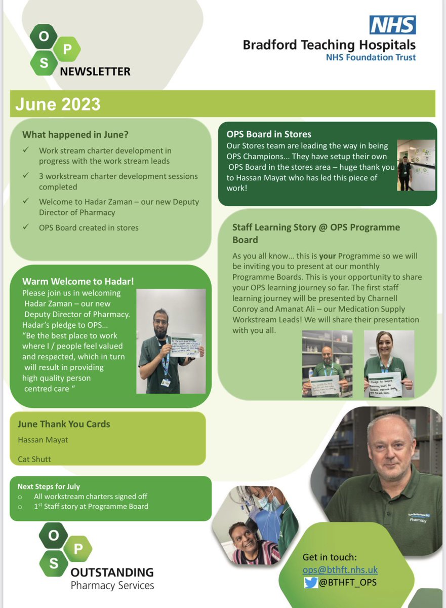 ☀️💚 June Newsletter 💚☀️ <a href="/SophieDetraux/">Sophie Detraux</a> <a href="/1johnholden/">John Holden</a> <a href="/hornerdeborah1/">Debbie Horner</a> <a href="/BTHFTPharm/">BTHFT Pharmacy 💊</a> <a href="/hadar_zaman1/">Hadar Zaman</a>