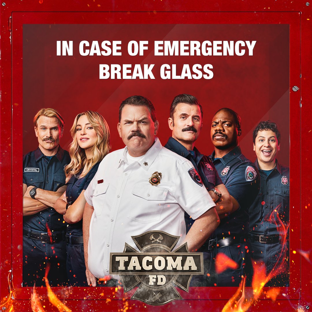 Or just raise a glass to the new season coming next week! 🍻 #TACOMAFD