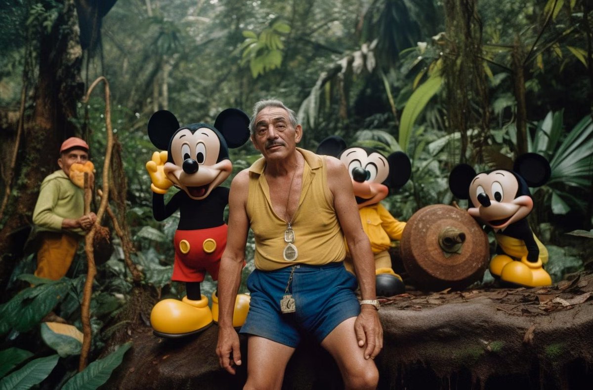 STRANGE HISTORY 🚨 NEW LISTING

Welcome <a href="/ai_photography/">Time Traveler AI</a> to the World!
AI Photographer since Aug ´22📷

"Jungle Rhythm" 
Borneo, 1988
© Time Traveler AI