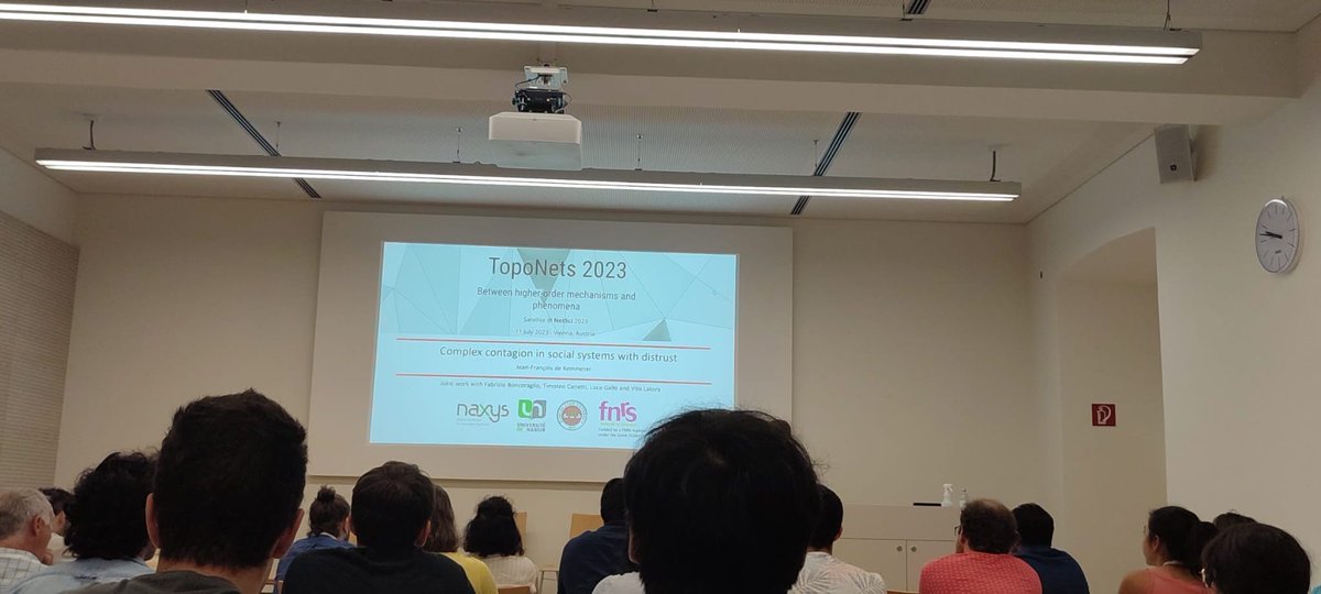 TopoNets's tweet photo. Thanks again to all speakers and attendees, it's been a great edition! See you at the next edition! #Toponets23 https://t.co/NM2Et91Rwl