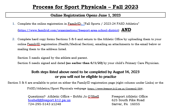 Freeport Athletics tweet media