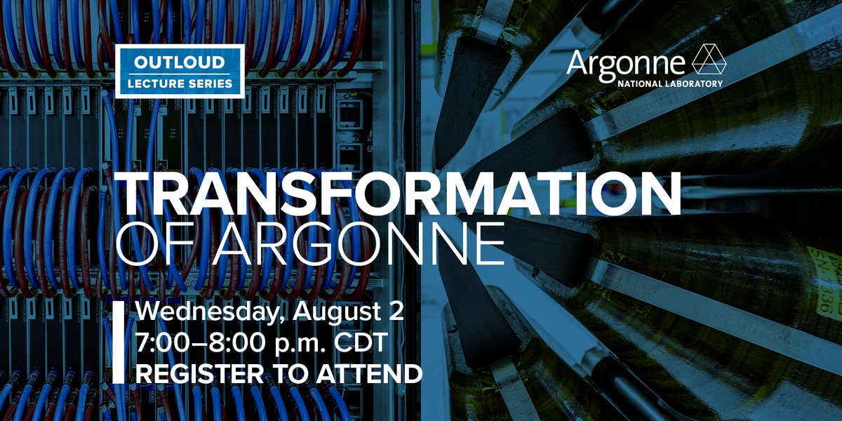Join us on August 2, 2023, to learn how <a href="/argonne/">Argonne National Lab</a>'s Aurora exascale supercomputer and the upgraded <a href="/advancedphoton/">Advanced Photon Source</a> will transform science. You'll meet researchers who will use the cutting-edge tools to explore everything from the cosmos to the human brain.

anl.gov/event/the-tran…