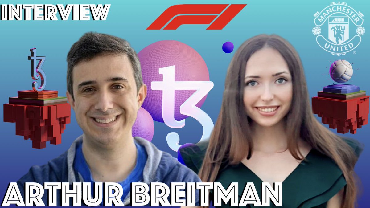 👀 youtu.be/IQT770MlrgA - watch our interview with <a href="/ArthurB/">Arthur B.</a>, co-Founder <a href="/tezos/">Tezos</a> from <a href="/blockchainox/">Oxford Blockchain Society (University of Oxford)</a> 🇬🇧

🔹“#NFTs, art, culture &amp; gaming will be the biggest cases for crypto mass adoption”
🔹<a href="/ManUtd/">Manchester United</a>, <a href="/McLarenF1/">McLaren Mastercard Formula 1 Team</a> partnerships
🔹Nairobi upgrade, smart optimistic rollups 
🔹#AI 
$XTZ