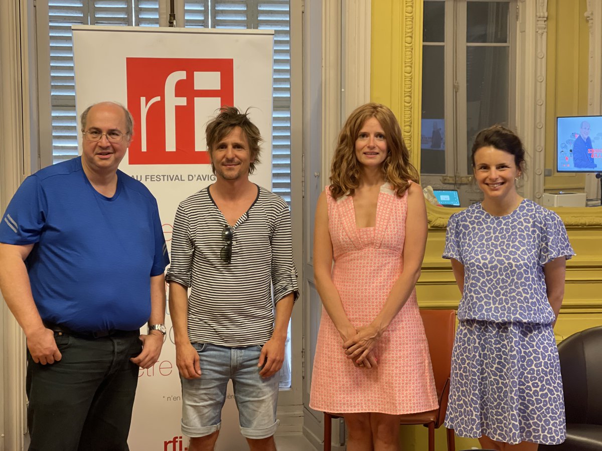 Jean-François Cadet et ses invités d'hier : François Sauveur et Gwendoline Gauthier pour "Iphigénie à Splott" au <a href="/11_avignon/">11Avignon</a> et Pauline Bayle, pour "Écrire sa vie" au Cloître des Carmes <a href="/FestivalAvignon/">Festival d'Avignon</a>

👉 RDV à 17h10 pour une 3ème émission dédiée au théâtre sur <a href="/RFI/">RFI</a> !