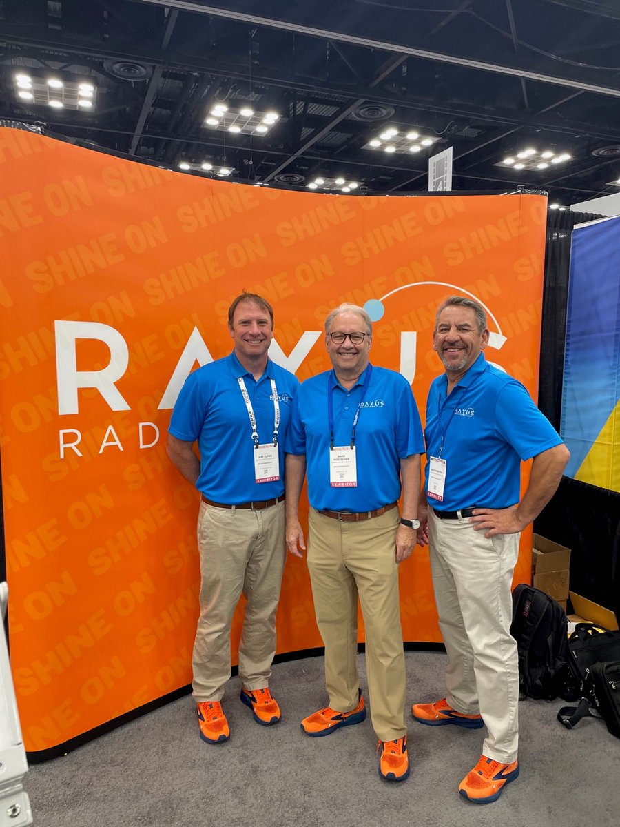 RAYUSradiology's tweet photo. Hospital Solutions brought their brilliance to AHRA!
#RAYUSRadiology #ShineOn #diagnosticimaging #healthcare #radiology #medicalimaging #technologist #mri #ct #xray #radiologist #patientcare #ahra #ahra23 #ahra2023 #mobilemri #mobilepet #mobilect #mobileservices #mobilesolutions https://t.co/mPHQVgV6s8