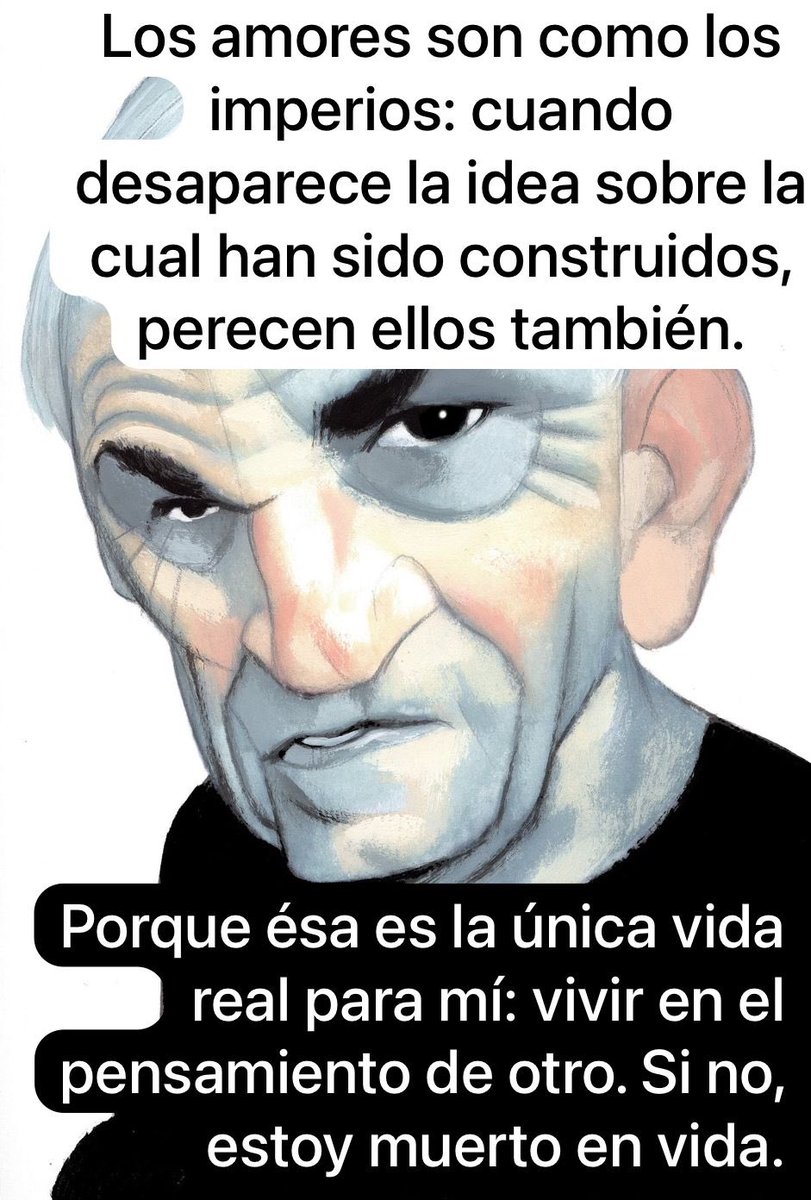 Dos frases que me encantan de #MilanKundera. Ilustracion de <a href="/FVicente_Illust/">Fernando Vicente 👨‍🎨🎨</a>