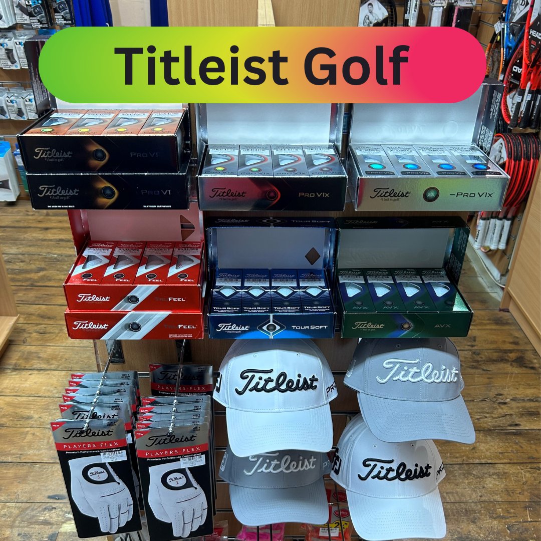 New Titleist Golf gear now in stock!

#Titleist #Titleistgolf #golf #herbertsports #eastgrinstead #shoplocal #egindependentshops