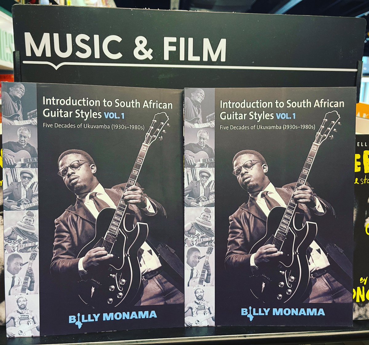 BillyMonama's tweet image. Today at Exclusive book Rosebank Mall, Introduction to South African guitar styles Vol.1 5 decades of Ukuvamba from the 1930s to the 1980s. This book consists of biographies, historical background of S.A Music, scores with audio references, and tutorial videos.