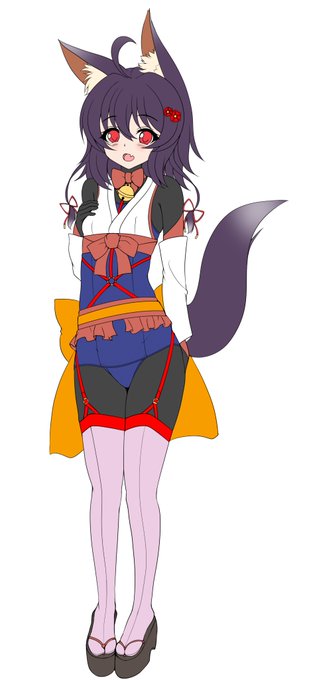 うちの娘のコクコちゃんの下描きです 