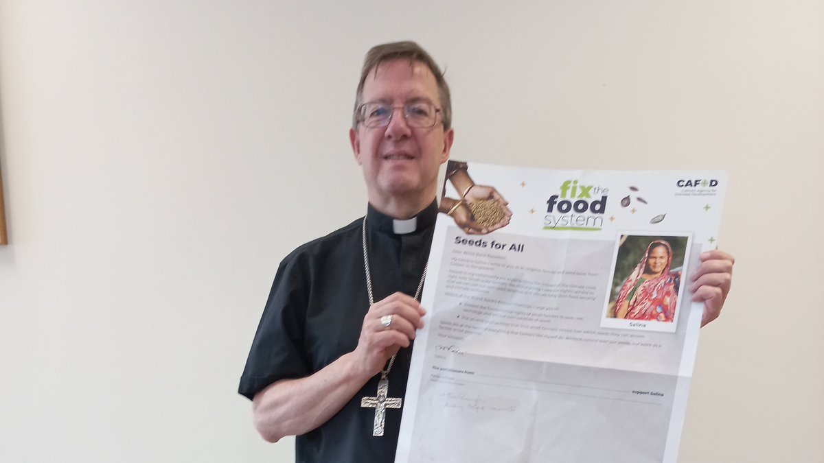 CAFOD in Westminster tweet media